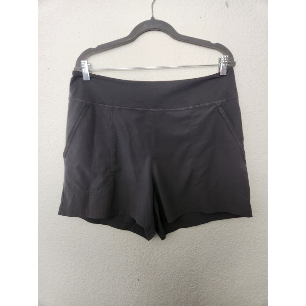 Patagonia Women's Dark Grey Happy Hike Shorts -Lg